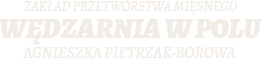Wędzarnia W Polu II Zakład przetwórstwa mięsnego Agnieszka Pietrzak logo